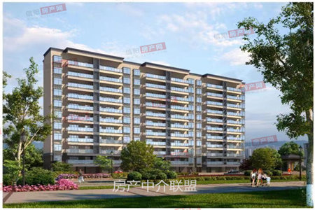 羊山新区中梁·壹号院3室2厅2卫90万110m2毛坯房出售